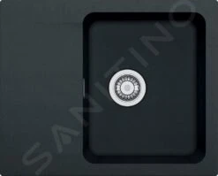 Franke Orion - Évier En Tectonite OID 611-62, 620x500mm, Noir 114.0288.569