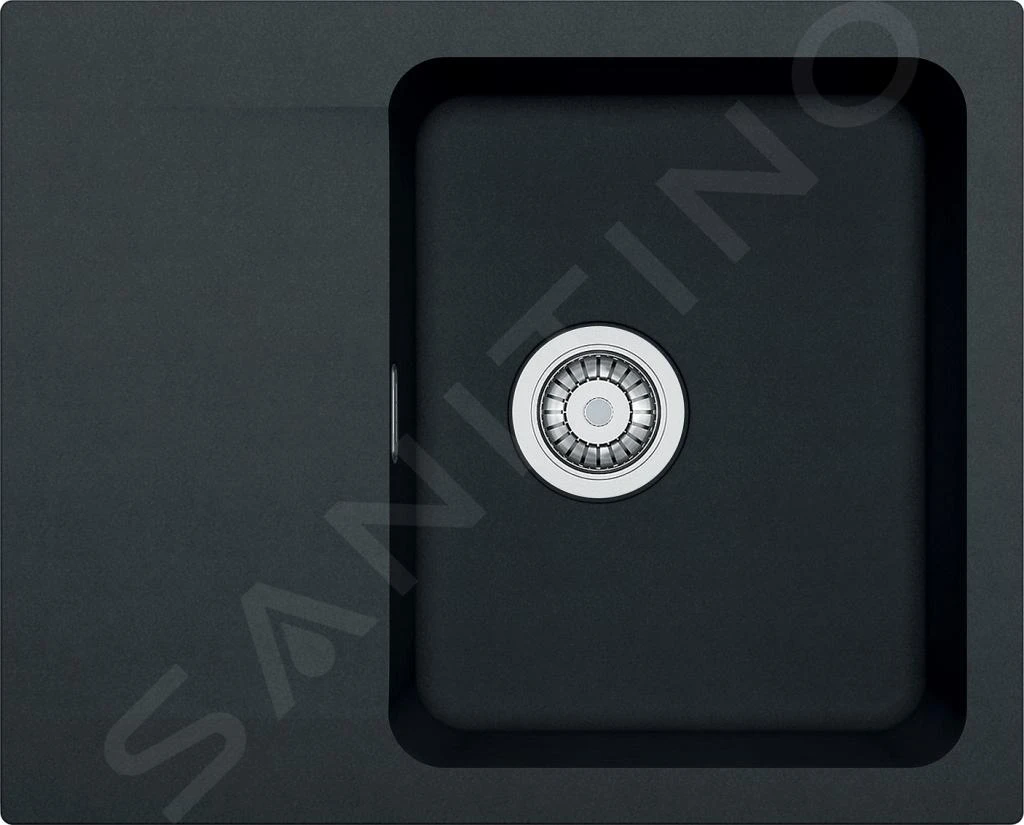 Franke Orion - Évier En Tectonite OID 611-62, 620x500mm, Noir 114.0288.569 3 Franke Orion - Évier En Tectonite OID 611-62, 620x500mm, Noir 114.0288.569