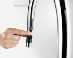 Blanco Carena S - Mitigeur D&apos;évier Avec Douchette Extractible, Gris/chrome 526930 -Cuisine Articles Magasin 00e457ae74473f182bc576c0