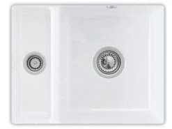 Villeroy & Boch Subway - Évier En Céramique 545x440 Mm Avec Vidage, CeramicPlus, Blanc Alpin 675801R1