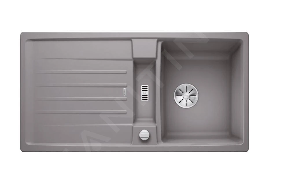 Blanco Lexa 5 - Évier En Silgranite, 950x500 Mm, InFino, Aluminium 524922 3 Blanco Lexa 5 - Évier En Silgranite, 950x500 Mm, InFino, Aluminium 524922