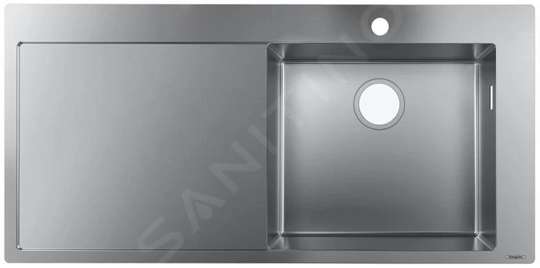 Hansgrohe Éviers - Évier à Encastrer S715-F450, Inox 43306800 3 Hansgrohe Éviers - Évier à Encastrer S715-F450, Inox 43306800