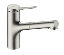 Hansgrohe Zesis M33 - Mitigeur D&apos;évier 150, SBox Lite, Aspect Inox 74803800