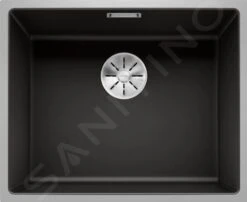 Blanco Subline 500 - Évier En Silgranit, 543x443 Mm, Avec Commande De Vidage, SteelFrame, Noir 525998