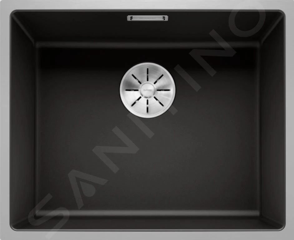 Blanco Subline 500 - Évier En Silgranit, 543x443 Mm, Avec Commande De Vidage, SteelFrame, Noir 525998 3 Blanco Subline 500 - Évier En Silgranit, 543x443 Mm, Avec Commande De Vidage, SteelFrame, Noir 525998
