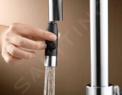 Blanco Carena S - Mitigeur D&apos;évier Avec Douchette Extractible, Gris/chrome 526930 -Cuisine Articles Magasin 05e98eb46d70dbd1cc3cbd31