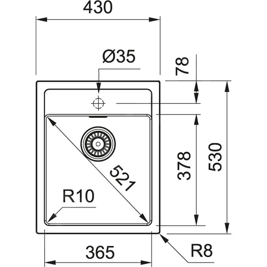 Franke Colonnes - Ensemble De Cuisine T52, évier En Tectonite SID 610-40 Et Mitigeur FP 9000.071, Noir 114.0508.416 4 Franke Colonnes - Ensemble De Cuisine T52, évier En Tectonite SID 610-40 Et Mitigeur FP 9000.071, Noir 114.0508.416 – Image 2