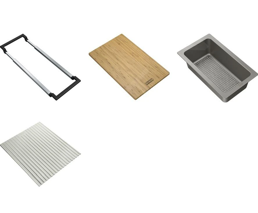 Franke Accessoires - Ensemble ALL-IN 3, Ensemble De 4 Accessoires D'évier 112.0655.483 3 Franke Accessoires - Ensemble ALL-IN 3, Ensemble De 4 Accessoires D'évier 112.0655.483