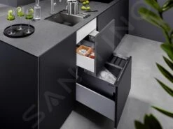 Blanco Flexon II - Poubelle Encastrée, Divisée, Volume 46 L 526643 -Cuisine Articles Magasin 086059b3b06d2cbad65bec3e