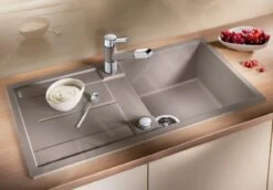 Blanco Metra 5 - Évier En Silgranit, 860x500 Mm, Avec Commande De Vidage, Noir 525918 7 Blanco Metra 5 - Évier En Silgranit, 860x500 Mm, Avec Commande De Vidage, Noir 525918 -Cuisine Articles Magasin 099ca47f70fe5694a0e33a36