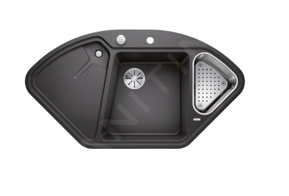 Blanco Delta II - Évier En Silgranite, 1057x575 Mm, Avec Accessoires, InFino, Anthracite 523656 3 Blanco Delta II - Évier En Silgranite, 1057x575 Mm, Avec Accessoires, InFino, Anthracite 523656