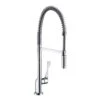 Axor Citterio - Mitigeur D’évier Semi-Pro Avec Douchette Extractible, Chrome 39840000