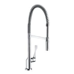 Axor Citterio - Mitigeur D’évier Semi-Pro Avec Douchette Extractible, Chrome 39840000