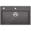 Blanco Dalago 8 - Évier En Silgranite, 815x510 Mm, Avec Commande De Vidage, Gris Rocher 518852 -Cuisine Articles Magasin 13f1cff9d1af3bd197b43b97