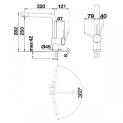 Blanco Linus - Robinetterie D’évier, Gris Rocher 518814 6 Blanco Linus - Robinetterie D’évier, Gris Rocher 518814 -Cuisine Articles Magasin 14ff863a9433d3f110bd2a59
