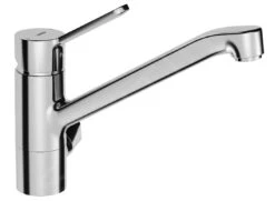 Hansa Primo - Mitigeur D'évier Avec Vanne D'arrêt, Chrome 49502203