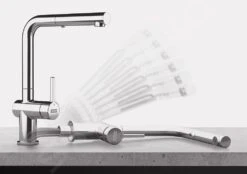 Franke Active New - Mitigeur D&apos;évier FN 6560.031, Montage Sous Fenêtre, Avec Douchette Extractible, Chrome 115.0653.391 -Cuisine Articles Magasin 15ca3e8ad43cc55e3ca8100c