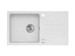 Alveus Galapagos - Évier En Granit 770x430 Mm, Avec Commande De Vidage, Arctique 1100882