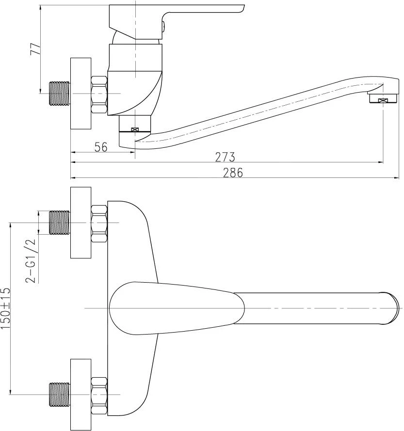 Novaservis Titania Smart - Mitigeur D’évier, Chrome 98070,0 4 Novaservis Titania Smart - Mitigeur D’évier, Chrome 98070,0 – Image 2