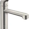 Hansgrohe Focus M42 - Mitigeur D&apos;évier M421-H120, Aspect Inox 71806800 -Cuisine Articles Magasin 1845bc3ab71f4e55b008bc06