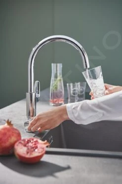 Grohe Blue Pure - Mitigeur D’évier BauCurve Avec Filtration UltraSafe, Chrome 30386000 -Cuisine Articles Magasin 1afaf634784f092e3cb4bf4f