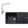 Franke Colonnes - Ensemble G135, évier En Fragranit BFG 611 Et Mitigeur Samoa, Noir Mat / Chrome 114.0675.663 -Cuisine Articles Magasin 1b9b158f1c964632f53d8ba3