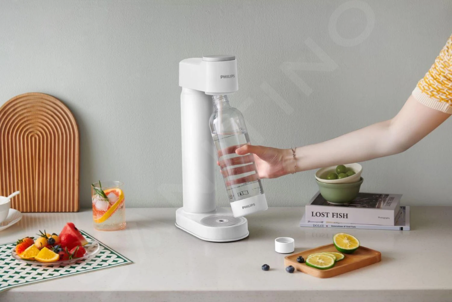 Philips GoZero - Machine à Soda Lite Avec Accessoires, Blanc ADD4901WH/10 15 Philips GoZero - Machine à Soda Lite Avec Accessoires, Blanc ADD4901WH/10 – Image 13