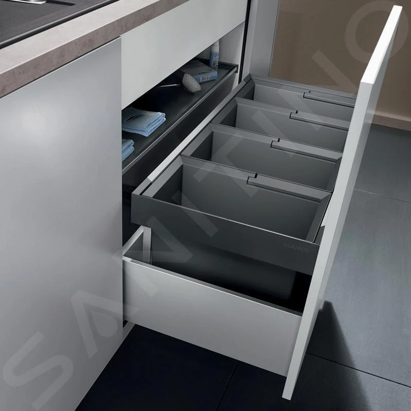 Blanco Flexon II - Poubelle Encastrable, Cloisonnée, Volume 73 L 521475 5 Blanco Flexon II - Poubelle Encastrable, Cloisonnée, Volume 73 L 521475 – Image 3