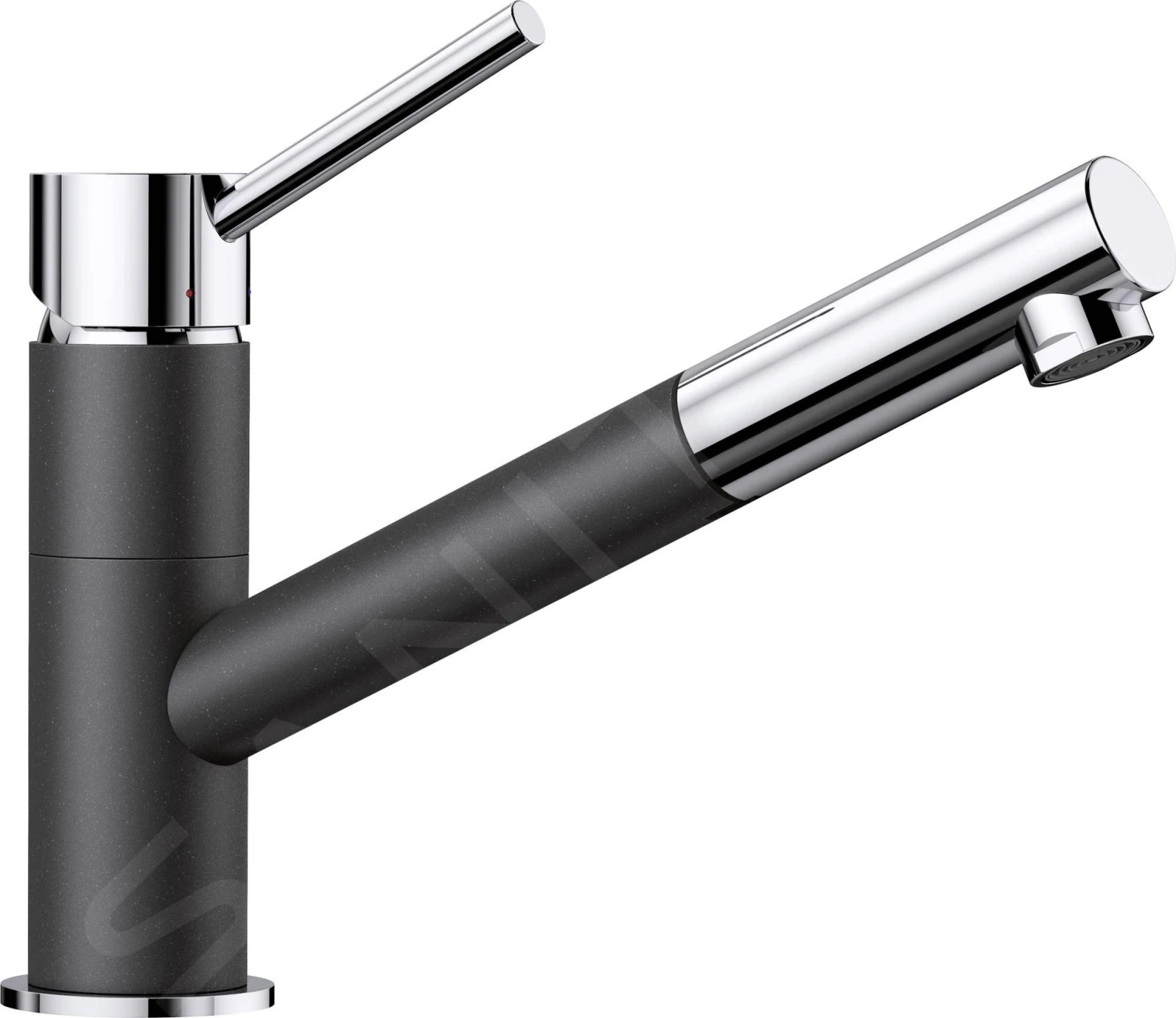 Blanco Kano S - Robinetterie D’évier Avec Douchette Extractible, Anthracite/chrome 525038 3 Blanco Kano S - Robinetterie D’évier Avec Douchette Extractible, Anthracite/chrome 525038