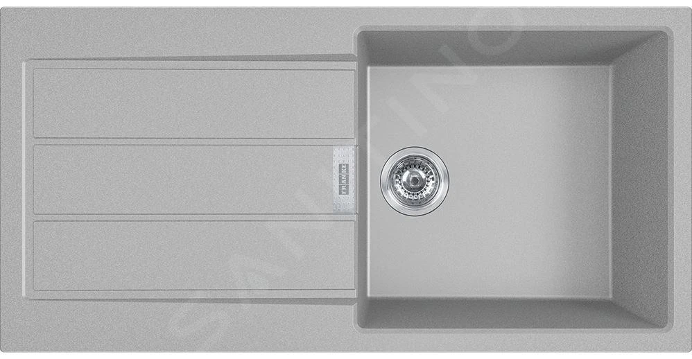 Franke Colonnes - Ensemble De Cuisine T76, évier En Tectonite S2d 611-100 Et Mitigeur Samoa, Gris / Chrome 143.0650.602 6 Franke Colonnes - Ensemble De Cuisine T76, évier En Tectonite S2d 611-100 Et Mitigeur Samoa, Gris / Chrome 143.0650.602 – Image 4