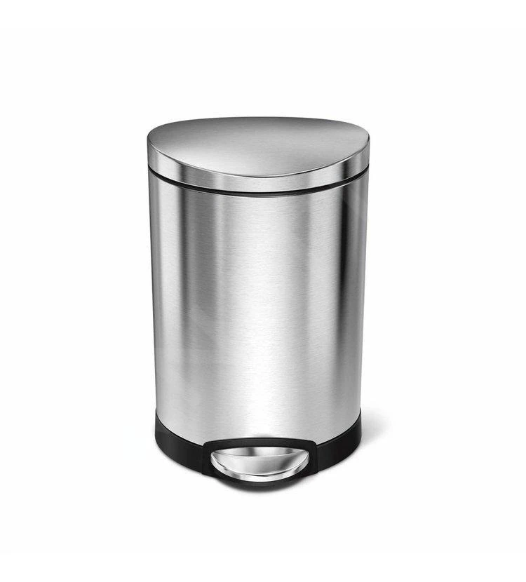 Simplehuman Poubelles - Poubelle 6 L, Inox Brossé CW1834CB
