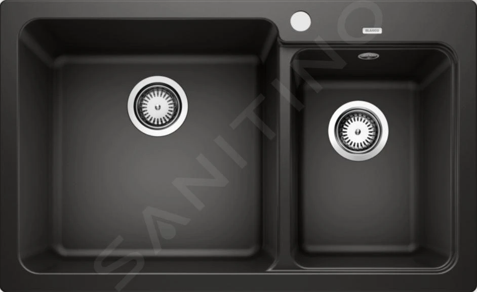 Blanco Naya 8 - Évier En Silgranit, 815x500 Mm, Noir 525944
