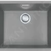 Franke Sirius - Évier En Tectonite SID 110-50, 525x440 Mm, Gris 125.0582.205 -Cuisine Articles Magasin 22f90673aa5a4df0fa457b6a