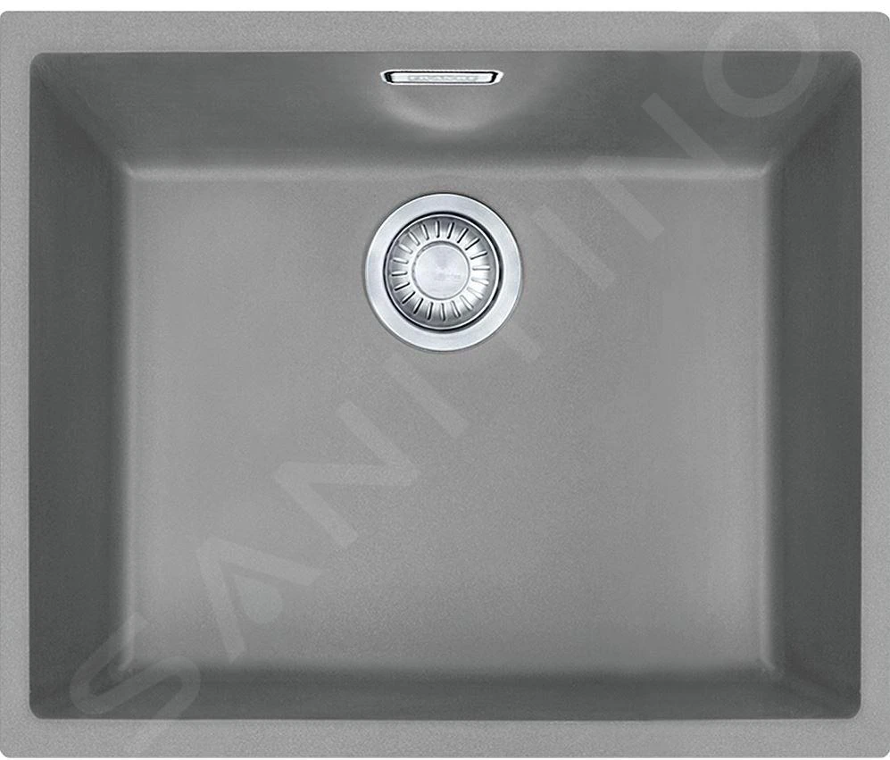 Franke Sirius - Évier En Tectonite SID 110-50, 525x440 Mm, Gris 125.0582.205 3 Franke Sirius - Évier En Tectonite SID 110-50, 525x440 Mm, Gris 125.0582.205