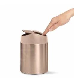 Simplehuman Poubelles - Mini Poubelle De Table, 1,5 L, Rose Gold CW2085 -Cuisine Articles Magasin 2384f11cd5ec96c29072f89b