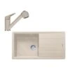 Franke Colonnes - Ensemble De Cuisine G138, évier En Fragranit BFG 611 Et Mitigeur FC 9547.424, Sahara 114.0510.596 -Cuisine Articles Magasin 238f5e17a80ad67254fa493a