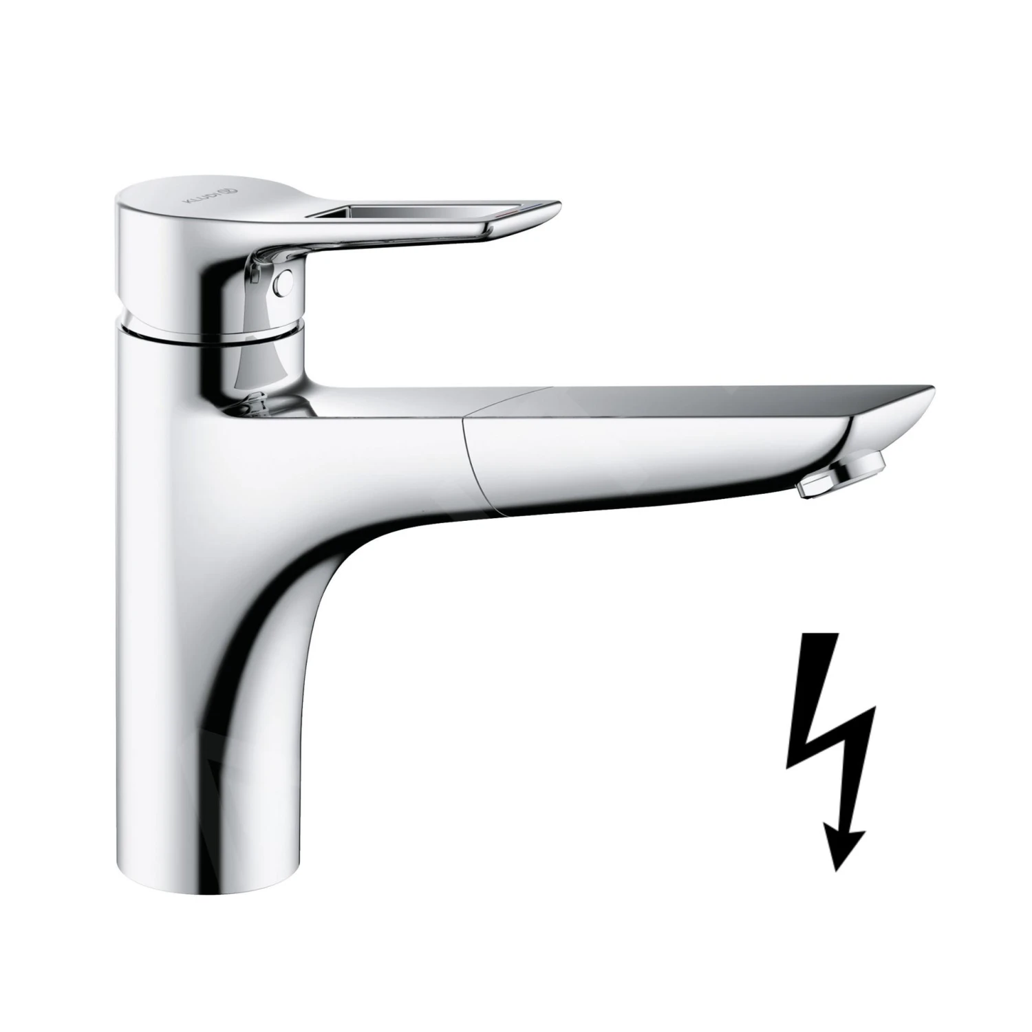 Kludi Mix - Mitigeur D'évier Avec Bec Extractible, Chrome 329440562 3 Kludi Mix - Mitigeur D'évier Avec Bec Extractible, Chrome 329440562