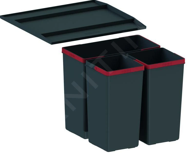 Franke Poubelle Tri Sélectif - Poubelle Encastrable Easysort 450-1-2 121.0494.150 3 Franke Poubelle Tri Sélectif - Poubelle Encastrable Easysort 450-1-2 121.0494.150