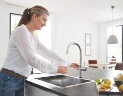 Grohe Blue Home - Mitigeur D’évier, Avec Unité Réfrigérante Et Filtration, Supersteel 31455DC1 27 Grohe Blue Home - Mitigeur D’évier, Avec Unité Réfrigérante Et Filtration, Supersteel 31455DC1 -Cuisine Articles Magasin 26415dff08398db3f82b7832