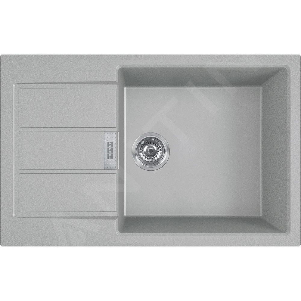 Franke Colonnes - Ensemble T88, évier En Tectonite S2D 611-78 XL Et Robinetterie FN 0147.031, Gris/chrome 143.0618.744 5 Franke Colonnes - Ensemble T88, évier En Tectonite S2D 611-78 XL Et Robinetterie FN 0147.031, Gris/chrome 143.0618.744 – Image 3