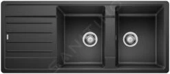 Blanco Legra 8 - Évier En Silgranit 1160x500 Mm, Noir 526088