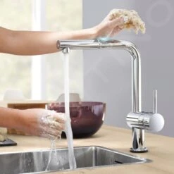 Grohe MintaTouch - Mitigeur D’évier électronique, Chrome 31360001 -Cuisine Articles Magasin 2c2aa85aae0a2fbecfc1eb6c
