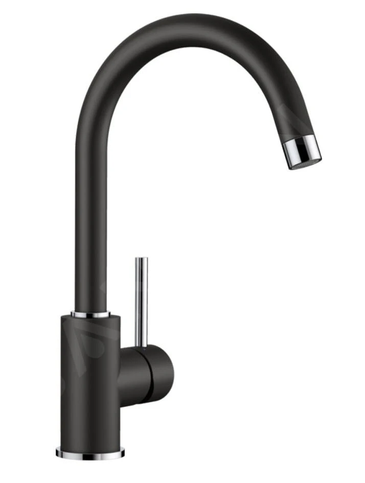 Blanco Mida - Mitigeur D'évier, Noir / Chrome 526145 3 Blanco Mida - Mitigeur D'évier, Noir / Chrome 526145