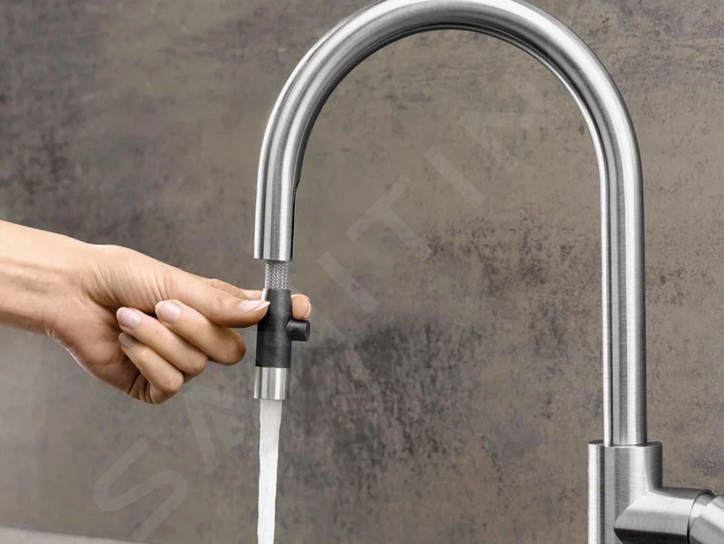 Blanco Candor S - Mitigeur D’évier Avec Douchette Extractible, Inox Brossé 523121 8 Blanco Candor S - Mitigeur D’évier Avec Douchette Extractible, Inox Brossé 523121 – Image 6