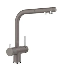 Blanco Fontas S II - Mitigeur D&apos;évier Avec Bec Extractible Et Fonction Filtrante, Gris 526946