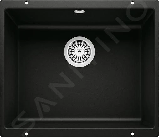 Blanco Rotan 500 - Évier En Silgranit, 530x460 Mm, Noir 526098 3 Blanco Rotan 500 - Évier En Silgranit, 530x460 Mm, Noir 526098
