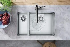 Hansgrohe Éviers - Evier Encastré S719-U655, Inox 43429800 -Cuisine Articles Magasin 33d63650e7b67b59e1c1548b