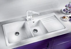 Blanco Naya 8 - Évier En Silgranit 1160x500 Mm, Noir 525945 -Cuisine Articles Magasin 36b10c693d4a25720d14b1cf