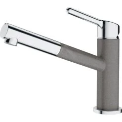 Franke Colonnes - Set G223, évier En Fragranit CNG 611-62 TL / 7 Et Mitigeur FC 3055.084, Pierre Grise 114.0650.777 -Cuisine Articles Magasin 3888a75d5c11623e0263f381 2
