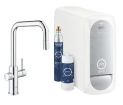 Grohe Blue Home - Mitigeur D’évier Connected, Avec Unité Réfrigérante Et Filtration, Chrome 31543000